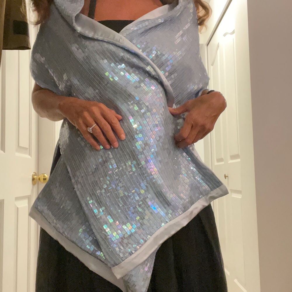 Sequin Luxury Shawl